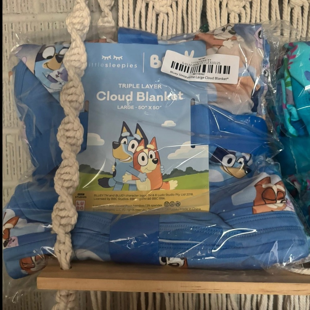 Little Sleepies Blue Disney Lanyard